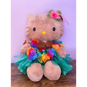 NWT 2010 Limited Edition Tropical Hello Kitty Build-A-Bear Plush w/ Outfit